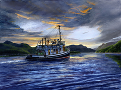 Joan I [Southbound Johnstone Straits B.C.]