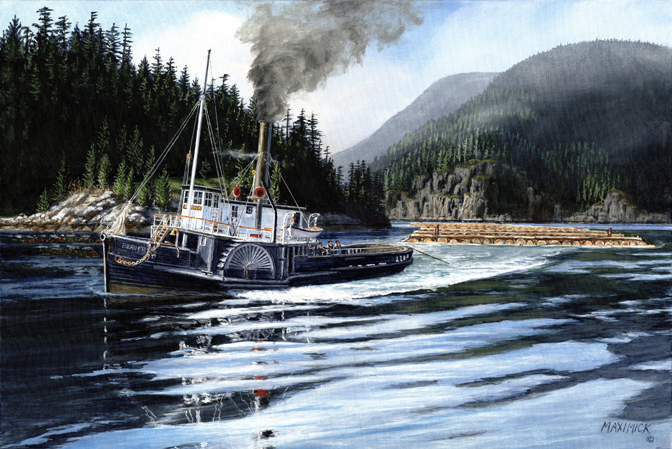 &nbsp;SS Beaver at Chatham Pt. 