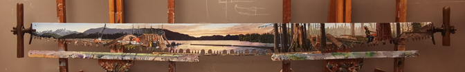 Woss Lake Sunset
